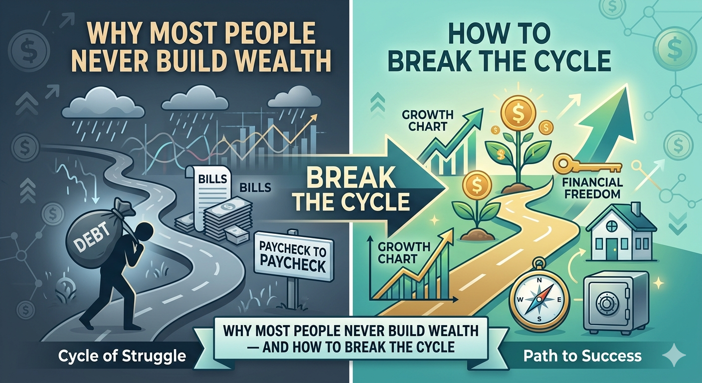 Why Most People Never Build Wealth  And How to Break the Cycle