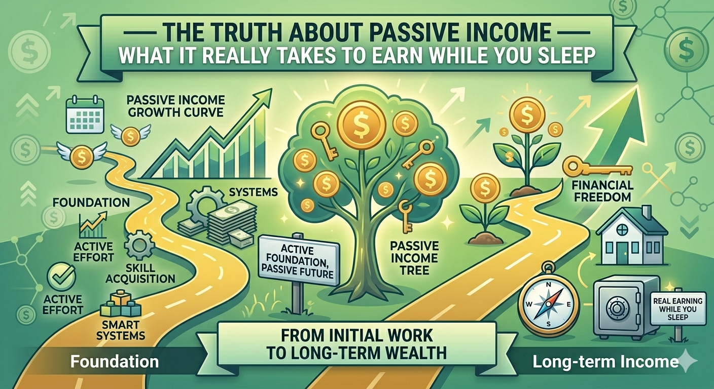 The Truth About Passive Income, What It Really Takes to Earn While You Sleep